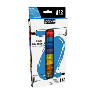 ACUARELA PEBEO SET X 12 TUBOS 12 ML