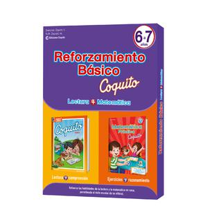 PACK DE LIBROS COQUITO REFORZAMIENTOS BÁSICOS 6-7 AÑOS