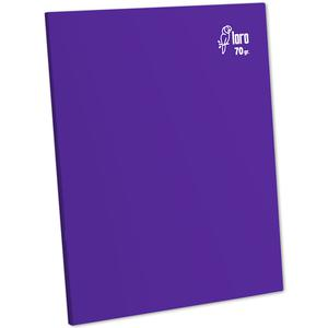 CUADERNO CUADRICULADO DELUXE LORO A4 70 GR MORADO 80 HOJAS