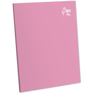 CUADERNO CUADRICULADO DELUXE LORO A4 70 GR ROSADO 80 HOJAS