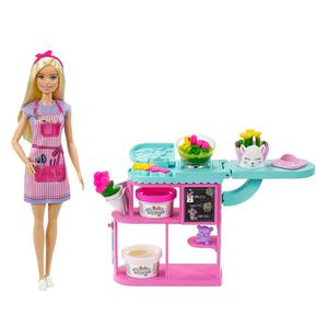 MUĆECA BARBIE CAREERS SET DE TIENDA DE FLORES