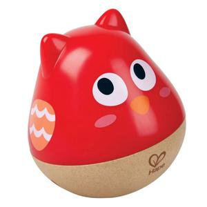 BÚHO MUSICAL HAPE ROJO