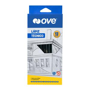 LÁPIZ TÉCNICO OVE X 12 UND
