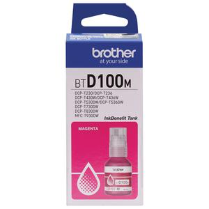 TINTA BOTELLA BROTHER MAGENTA BTD100M
