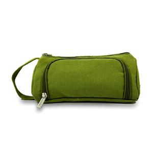 CARTUCHERA KIPIT CON TIRA VERDE OLIVO