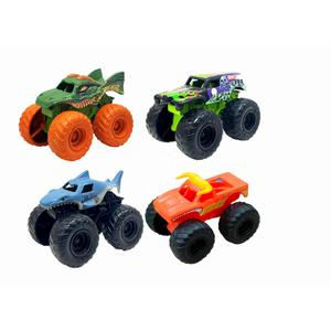 PACK X4 VEHÍCULOS A ESCALA MONSTER JAM 1:72