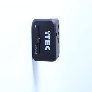 CARGADOR DE VIAJE ITEC F176 NEGRO