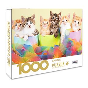 ROMPECABEZAS ONLINE DE 1000 PIEZAS GATITOS