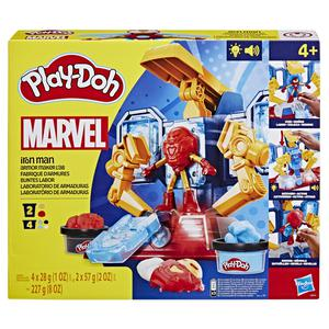 SET PLAY DOH IRON MAN LABORATORIO DE ARMADURA