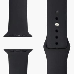 CORREA SILICONA GENÉRICA LISA NEGRO