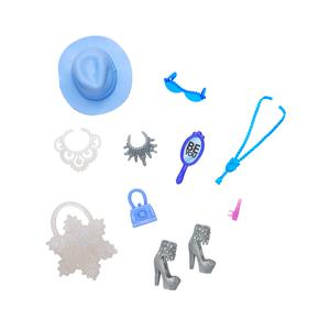 ACCESORIOS BARBIE SOMBRERO CELESTE