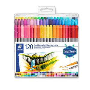MARCADOR STAEDTLER DOBLE PUNTA X 120 UND