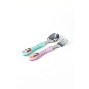 SET CUBIERTOS TITANIO ACERO INOXIDABLE PRINCESAS