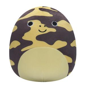 PELUCHE SQUISHMALLOWS ANIMALES SALAMANDRA NEGRA Y AMARILLA DEL BOSQUE 19 CM