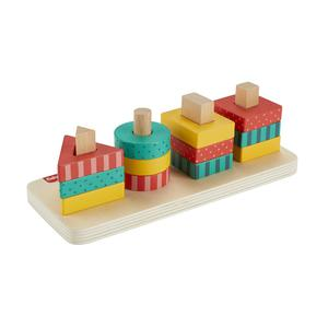 APILADOR FISHER PRICE FIGURAS MADERA X 13 PIEZAS