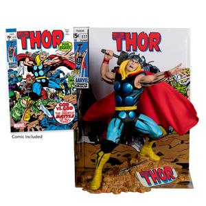 FIGURA THOR  MCFARLANE MARVEL + COMIC BOOK