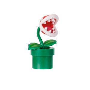 FIGURA PLANTA PIRAÑA SUPER MARIO NINTENDO 6.5 CM W52