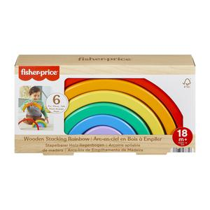 APILADOR FISHER PRICE ARCOĂRIS X 6 PIEZAS MADERA