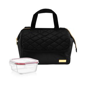 LONCHERA SCOOL EJECUTIVA NEGRA PYREX 500ML