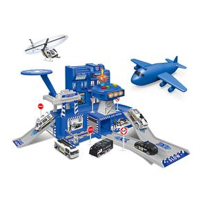 PARKING INFANTIL POLICÍA CAMBIA DE COLOR X 29 PIEZAS