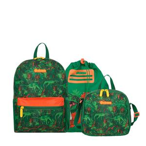 MINI PACK X3 MOCHILA XTREM 6XT GREEN DINO