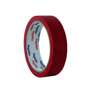 CINTA MASKING TAPE PEGAFAN 1'' X 20 YD ROJO