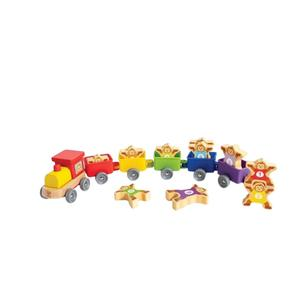 TREN DE NÚMEROS 1 AL 10 HAPE MONOS 16 PIEZAS