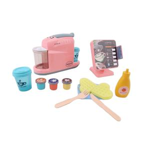 MÁQUINA DE CAFÉ Y REGISTRADORA CON LUZ Y SONIDO