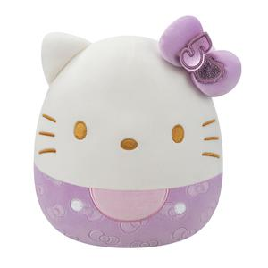 PELUCHE SQUISHMALLOW 50 AÑOS HELLO KITTY MORADO 20CM