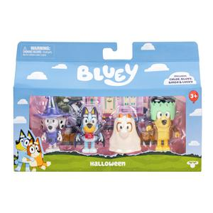 PACK FIGURAS BLUEY AMIGOS HALLOWEEN SERIE 11 X 4 UND