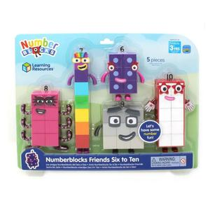 SET DIDÁCTICO NUMBERBLOCKS NÚMEROS DEL 6 AL 10