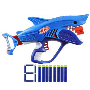 LANZADOR NERF JUNIOR WILD SHARKFIRE