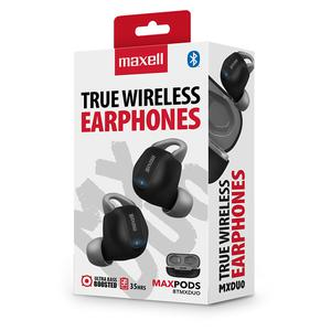 AUDÍFONO BLUETOOTH MAXELL MINIDUO NEGRO