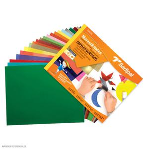 BLOCK PAPEL 32 X 24 CM SURTIDO 42 HOJAS