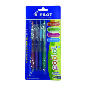 BOLÍGRAFO PILOT POP LOL METAL X 4 UND