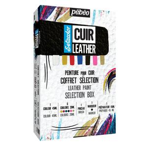 SET PEBEO DE PINTADO EN CUERO 10 PIEZAS