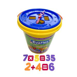 JUEGO DIDĂCTICO EVAFLEX PACK MATEMĂTICO BALDE X 240 PIEZAS